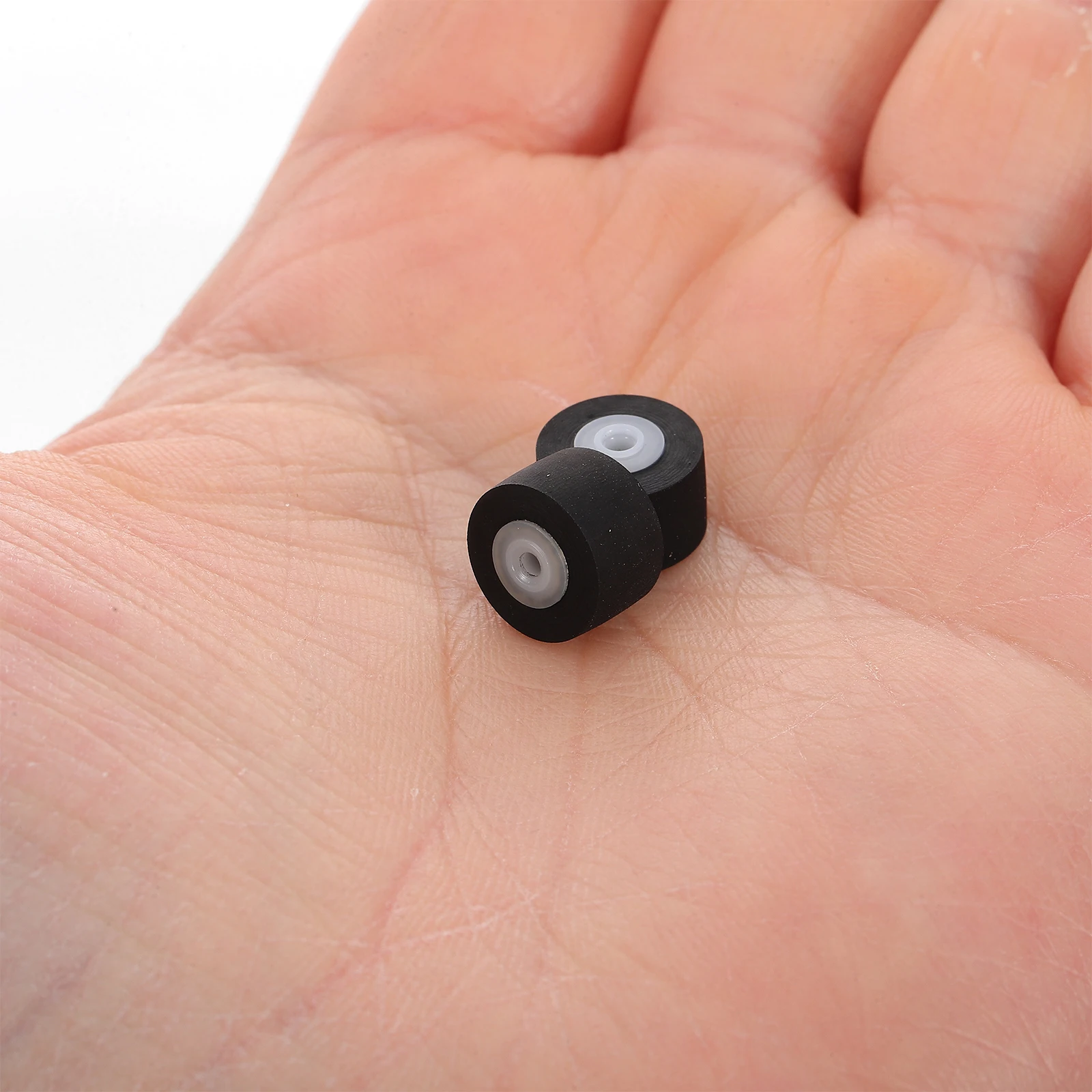 

10 Pcs VCR Accessories Audio Parts Cassette Pinch Rollers Replacement Player Plastic Deck Supply