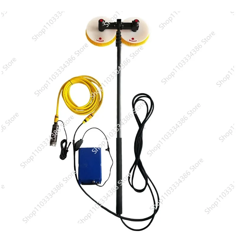 Customized Telescopic Pole Solar Cleaning Brush Suitable Length for Solar Panel Packaged in Box