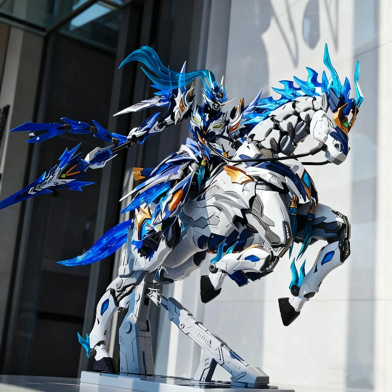 أسطورة النجوم العامة 1/10 تشاو يون عمل أرقام سبيكة اللون الميكانيكية لغز التجمع التفاعلي نموذج رائع مفاجأة هدية #4