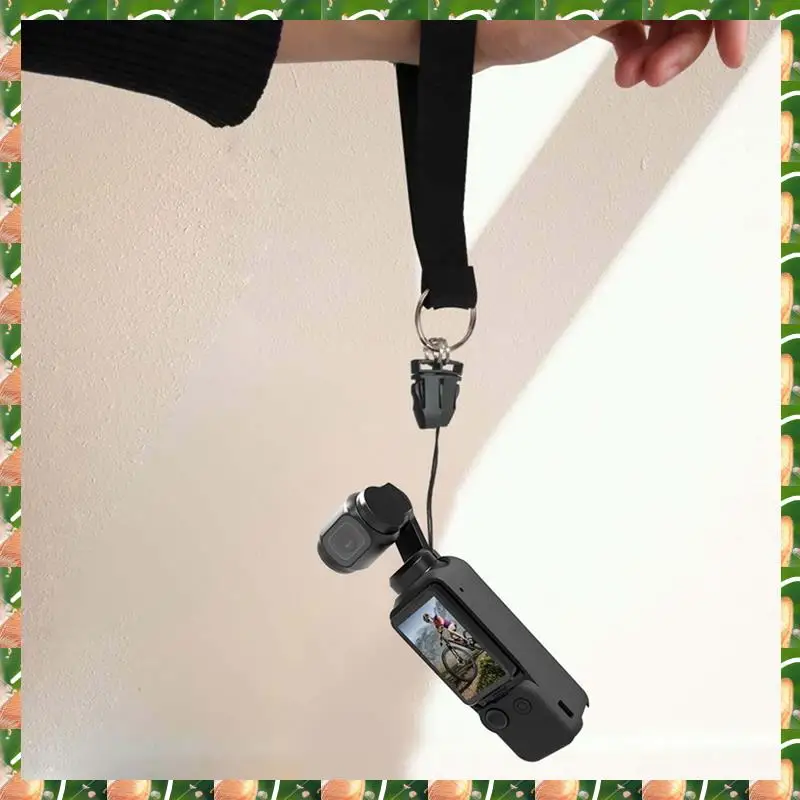 

JAJA для камеры DJI OSMO Pocket3, силиконовый чехол, многофункциональный удобный защитный чехол для объектива, черный, простой в использовании