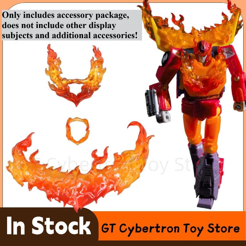 

【 in Stock NOW 】 SS86 Hot Burst Flame Accessories Package IDW Shape Remastered ABS Molding