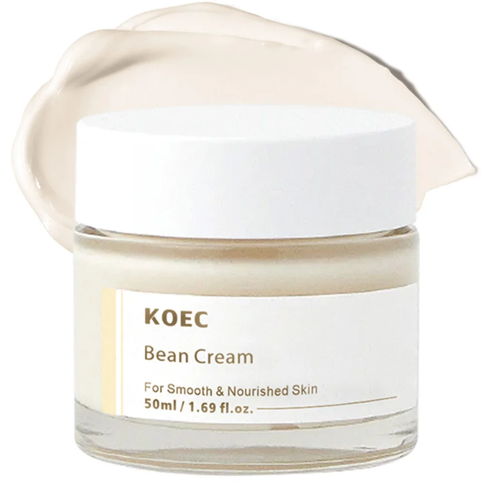 

Интенсивный увлажняющий крем для лица Bean Smooth для гладкой, питательной кожи, ухода за пором и кожного сала - корейский уход за кожей для стеклянной кожи