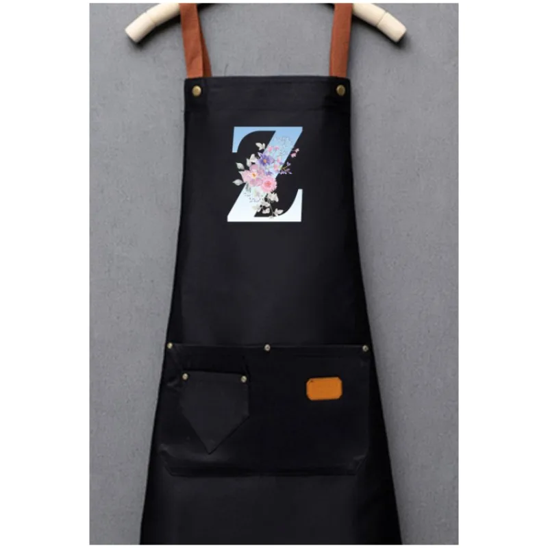 Capital Apron Logo Women\'s Men\'s Kitchen Apron Chef Work Barbecue Restaurant Bar Coffee Barber Pet Shop Cape Bib