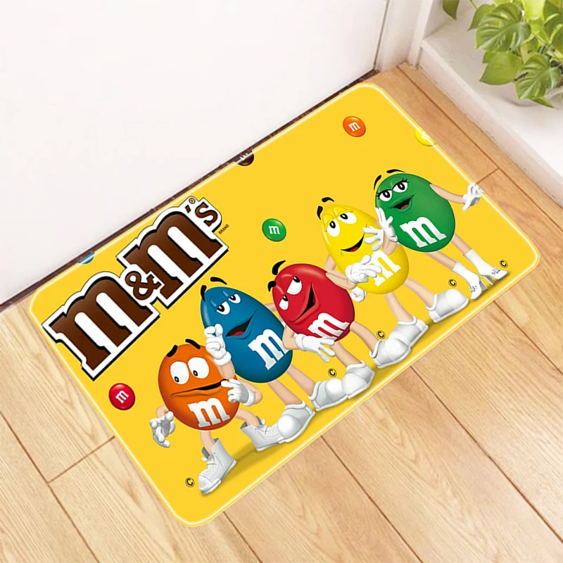 

Absorbent Bathroom Rug M&M Floor Mats Doormats Bath Mat Living Room Rugs Balcony Decorations Entrance Doormat Kitchen Carpet