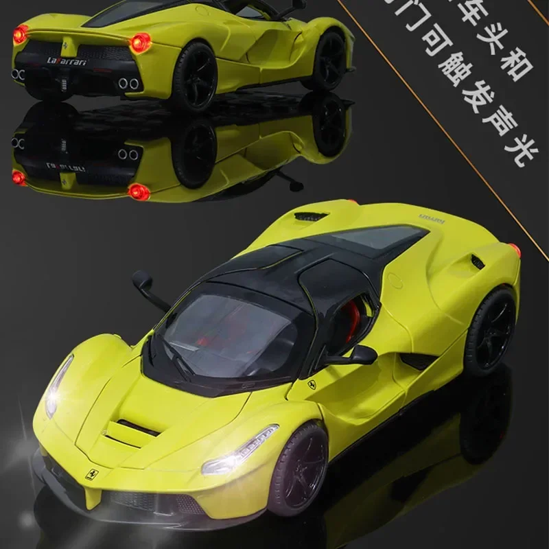 1:22 Ferraris Laferrari FXX K lega auto giocattolo diecast e veicoli giocattolo collezione di modelli di auto giocattoli per auto per bambini A391