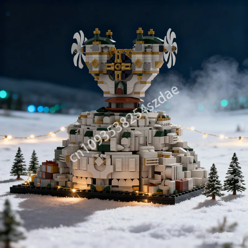 

3164 шт. MOC Scala Adelum архитектурная модель строительные блоки архитектурная игрушка DIY творческий рождественский подарок образование день рождения