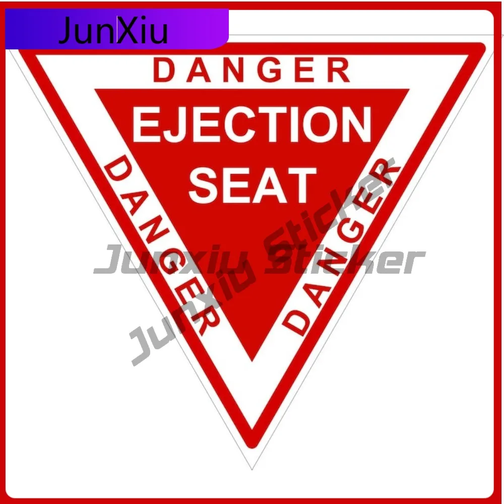 

Eject Ejection Seat Danger Warning Sticker Personalized Custom Camping Sticker For Car Exterior Stickers Funny Decorations Bumpe