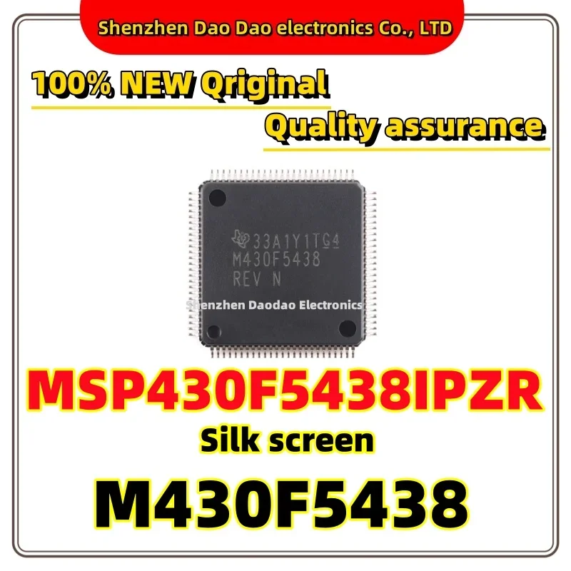 MSP430F5438IPZR Silk screen M430F5438 LQFP-100 16-bit mixed Signal Microcontroller-MCU chip IC New original