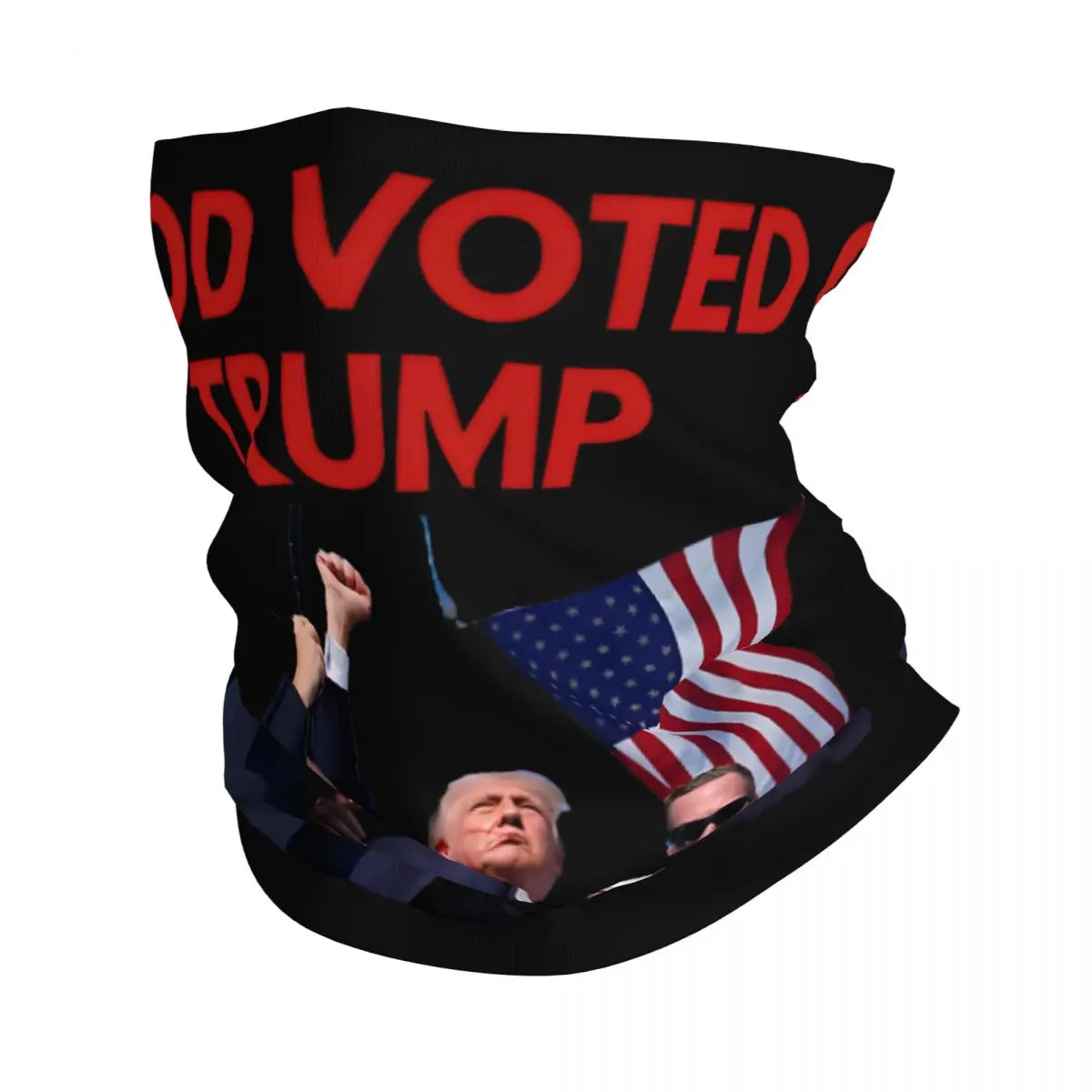 Vote Motocross Bandana Neck Cover Printed T-Trumps Face Mask Multi-use Balaclava Cycling Unisex Adult Washable