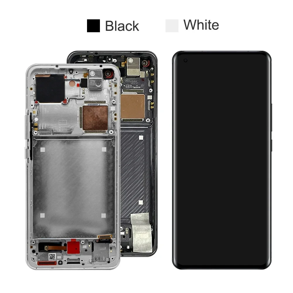 For Xiaomi Mi 11 Ultra 6.81\'\'For Mi11 Ultra M2102K1G M2102K1C LCD Display Touch Screen Digitizer Assembly Replacement