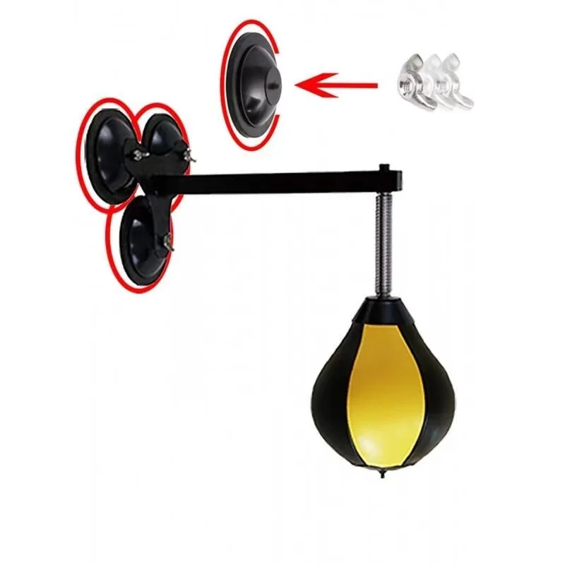 No Drilling Boxing Training Ball Suction Cup Boxing Speed Reaction Ball Home Combat Fighting Training Pressure Relief Ball