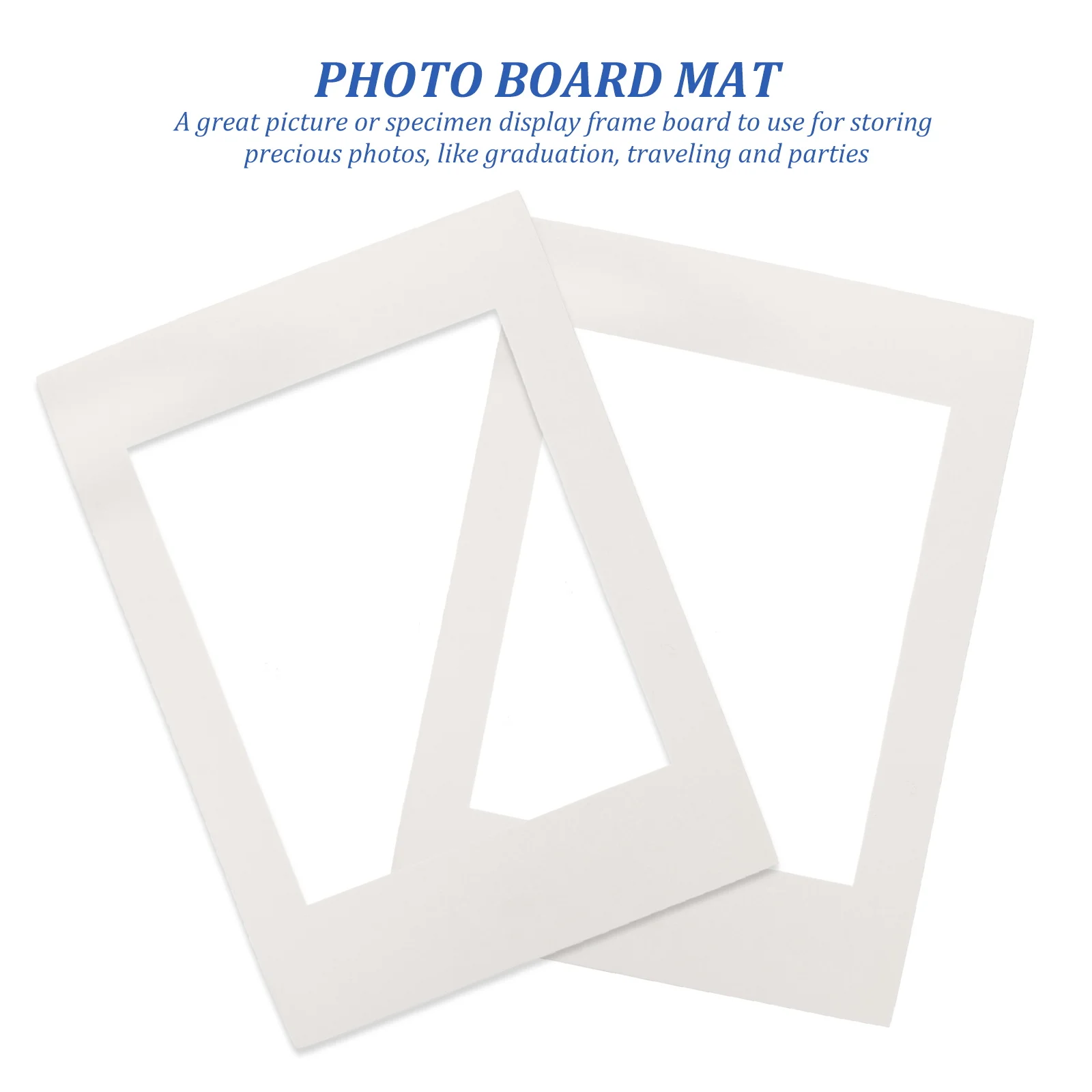 

30pcs Photo Frame Mat Board Premium Material Practical Storage Precious Photos DIY Gift Kids Create Decor