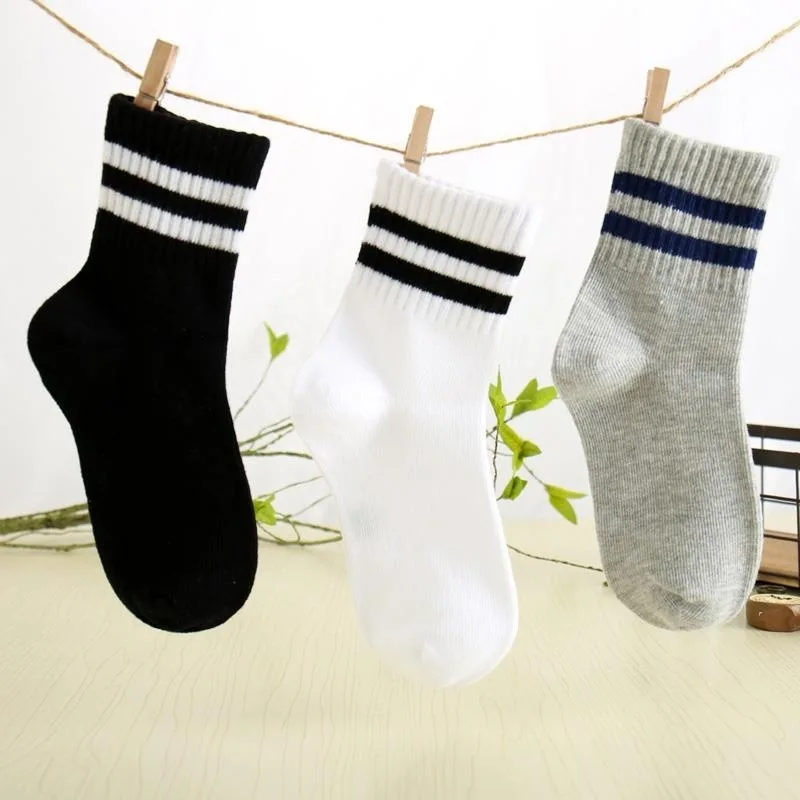 5 Pairs/Lot Children Boy Girl 100% Cotton Socks for Baby Infant Fashion Breathable 1-12T Teens Kids Ankle SOCK