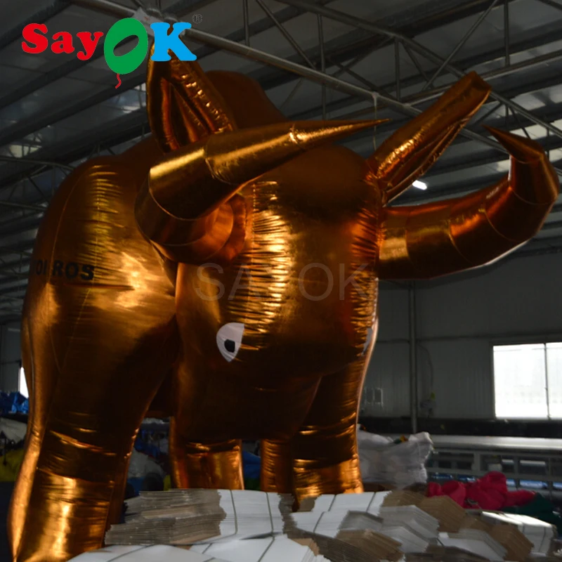 Sayok Advertising Inflatable Bull Inflatable Ox 4m ( With Blower For Promotion Exhibition