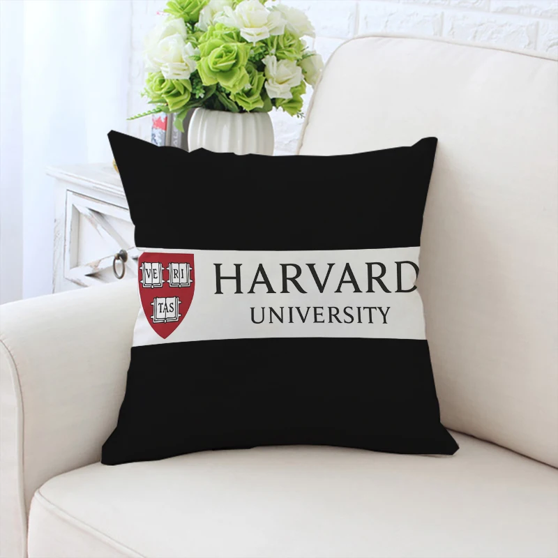 

H-Harvard University Home Decor Decorative Pillowcase 40x40 Pillowcases for Pillows 45x45 Cushions Covers Pillow Cover