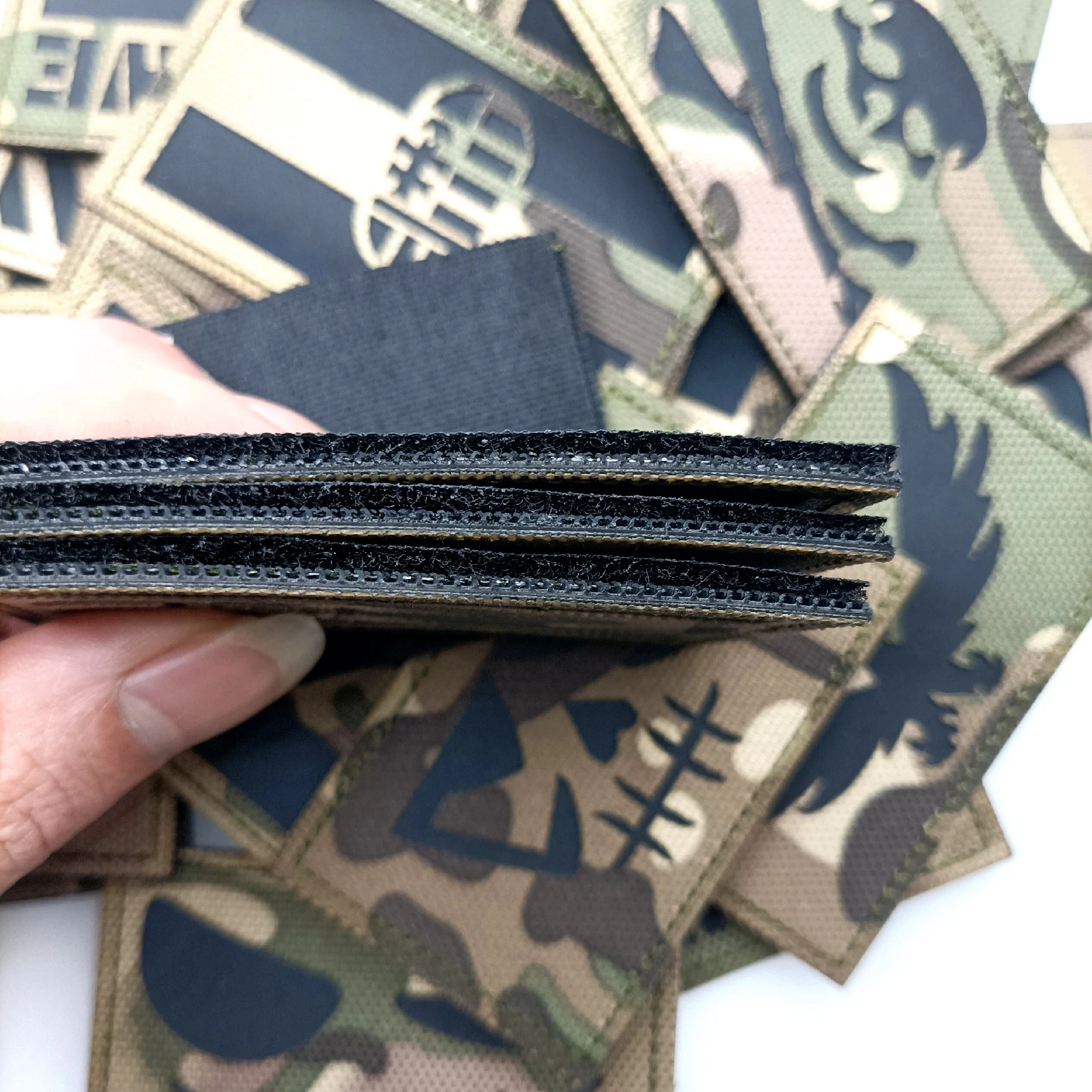 Russia, France, United States, Spain, Brazil, Czech Republic Military Patch Snow Nylon Tactical Patch