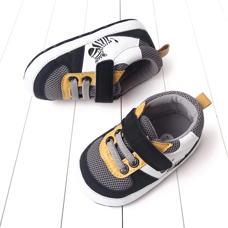 Toddler Sneakers Casual Cute Baby Flats Breathable Mesh Infant Walking Shoes for Newborn Girl Boys