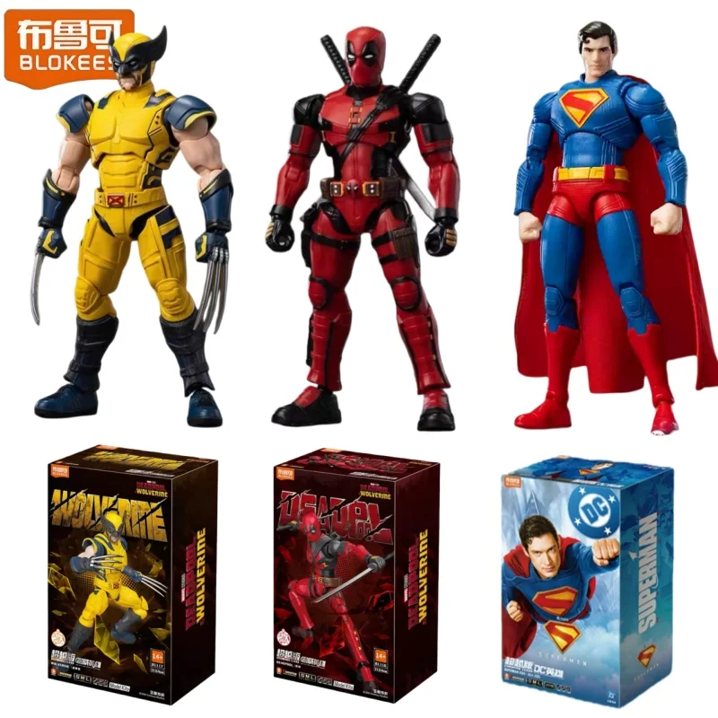 

Строительные блоки Blokees, человек Marvel Heroes Beyond Edition, украшение для дома, компакт-диск, Супермен, сборка игрушек, модель, украшения, подарки