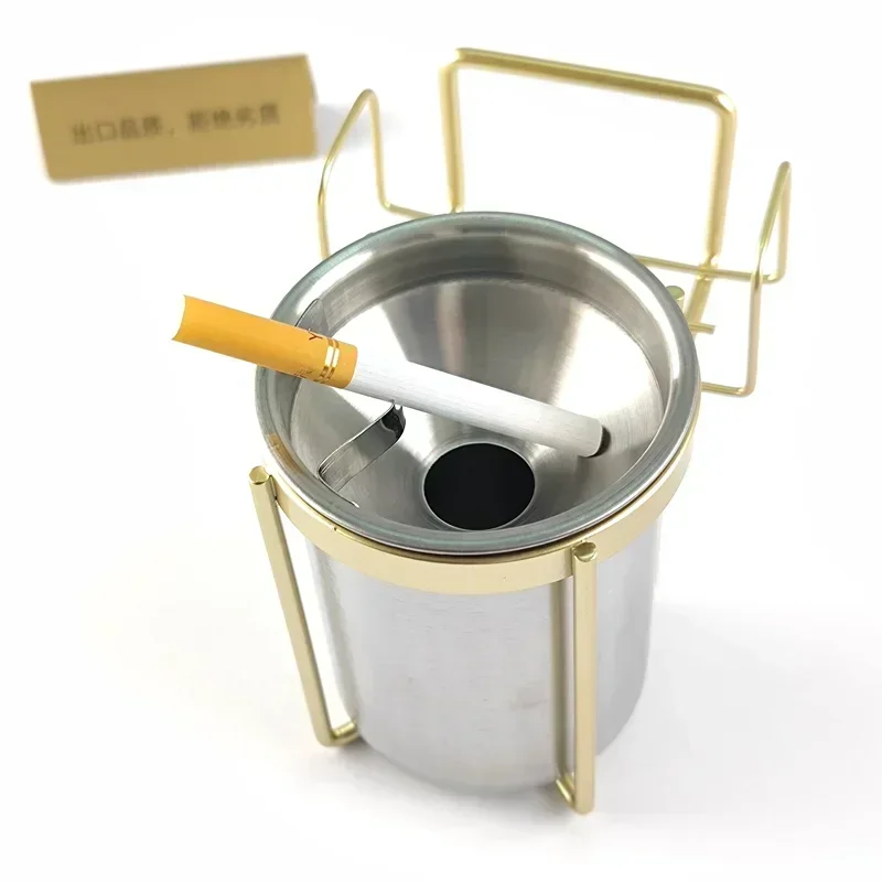 

Non-punching ashtray rack stainless steel hanging toilet cigarette case integrated dormitory wa hanging Hot sales