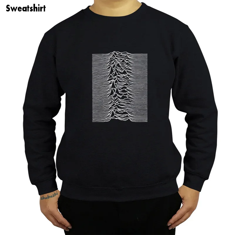 casual o-neck men sweatshirts Joy Division Unknown Pleasures Slim Fit hoodies Autumn and winter Comfortable long sleeve sbz4580