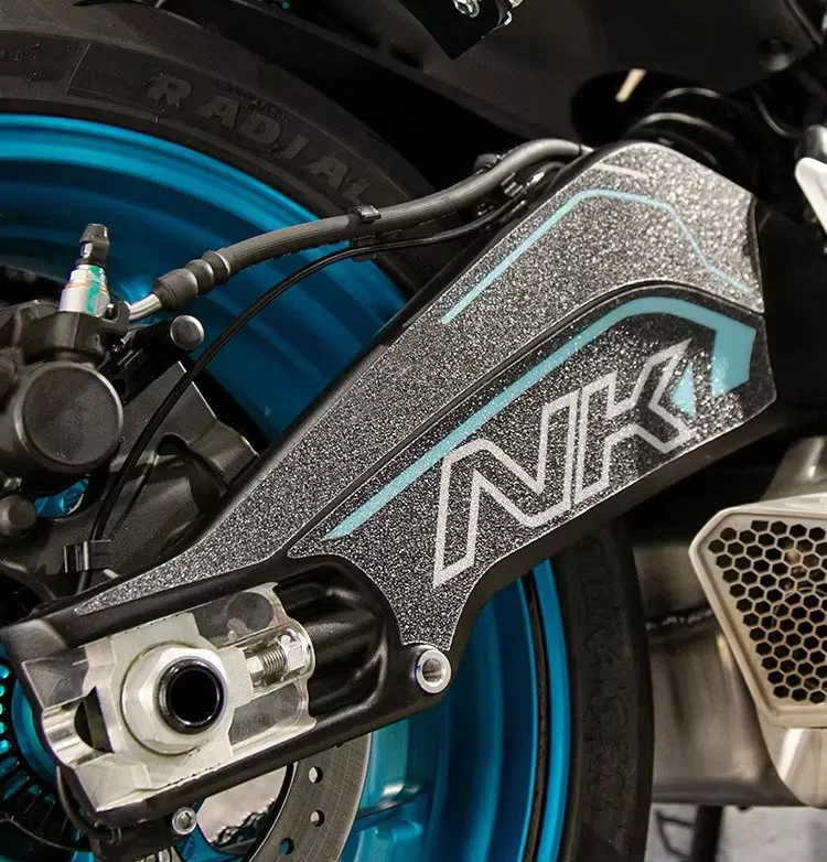 FÜR CFMOTO 675NK675 NK Motorrad Zubehör Aufkleber Rotierende Welle Schwinge Schutz Aufkleber Wasserdicht