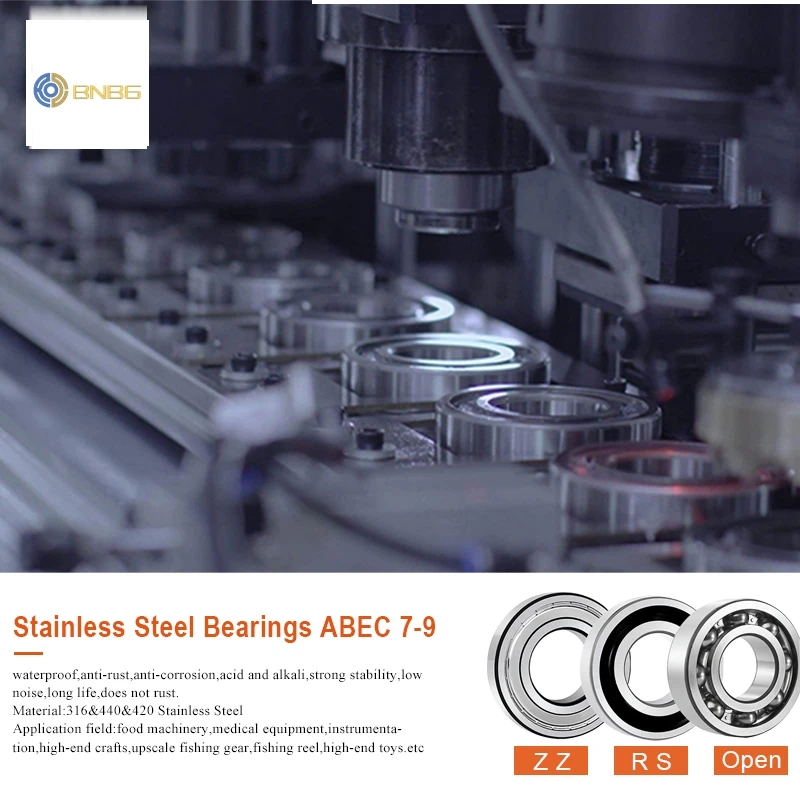 High Quality 10Pcs S 695 ZZ  Stainless Steel Ball Bearing 5X13X4mm ABEC-9