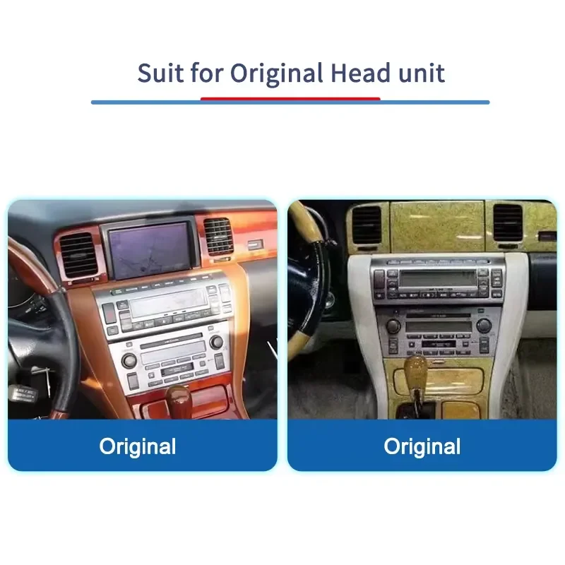 6+128 Car Screen Multimedia Stereo Audio Android 10 Car DVD Radio Player Navigation for SC430 2001-2010