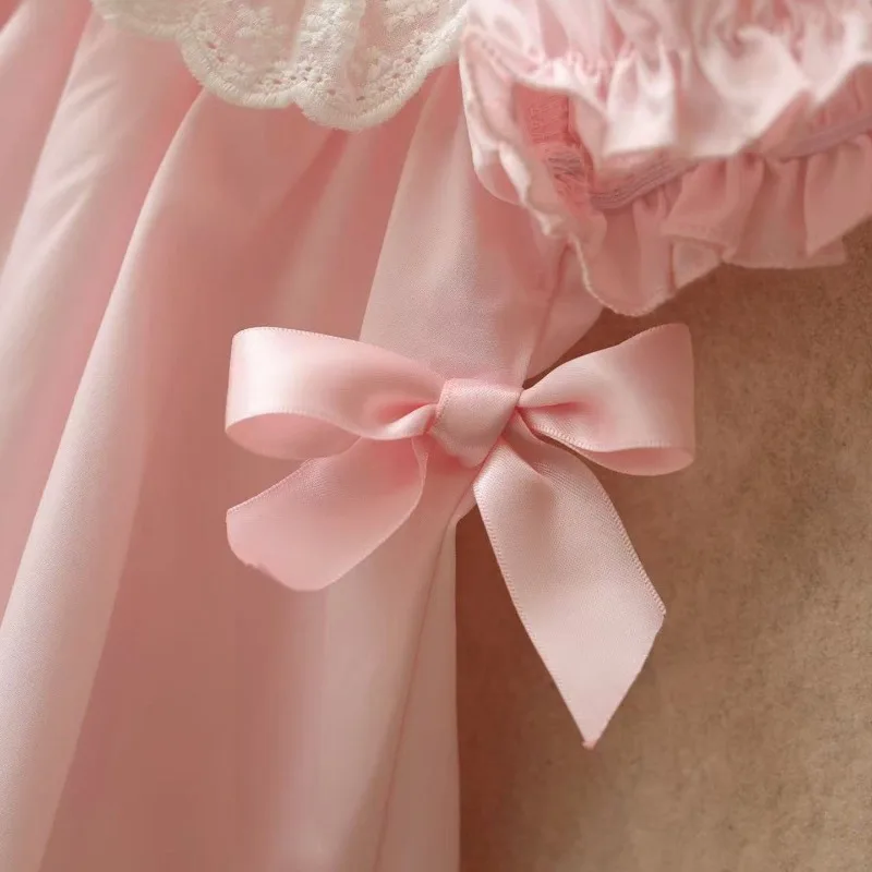 Kleines Ballon-Stickerei-Mädchenkleid für Hochzeiten und Partys, Sommer-Neuheit, Kinder-Alltagskleidung, Freizeitkleidung, Boutique-Kleid für Babymädchen – Detail 4
