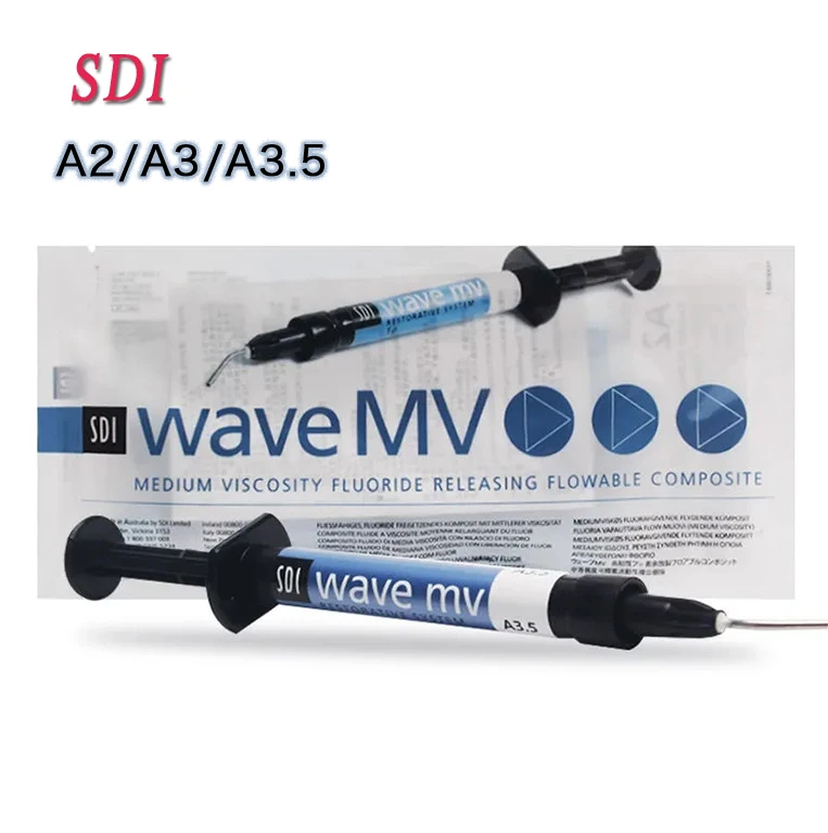 

Dental SDI Wave MV Nano Fluid Resin Medium Viscosity 1g/Pcs Lab Oral Cavity Nursing Repair Dentistry Filling Material