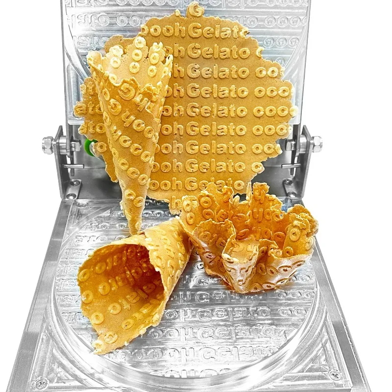 Commercial cone machine Patternable ice cream cone cone machine Crispy skin machine Ice cream leather  110V220V