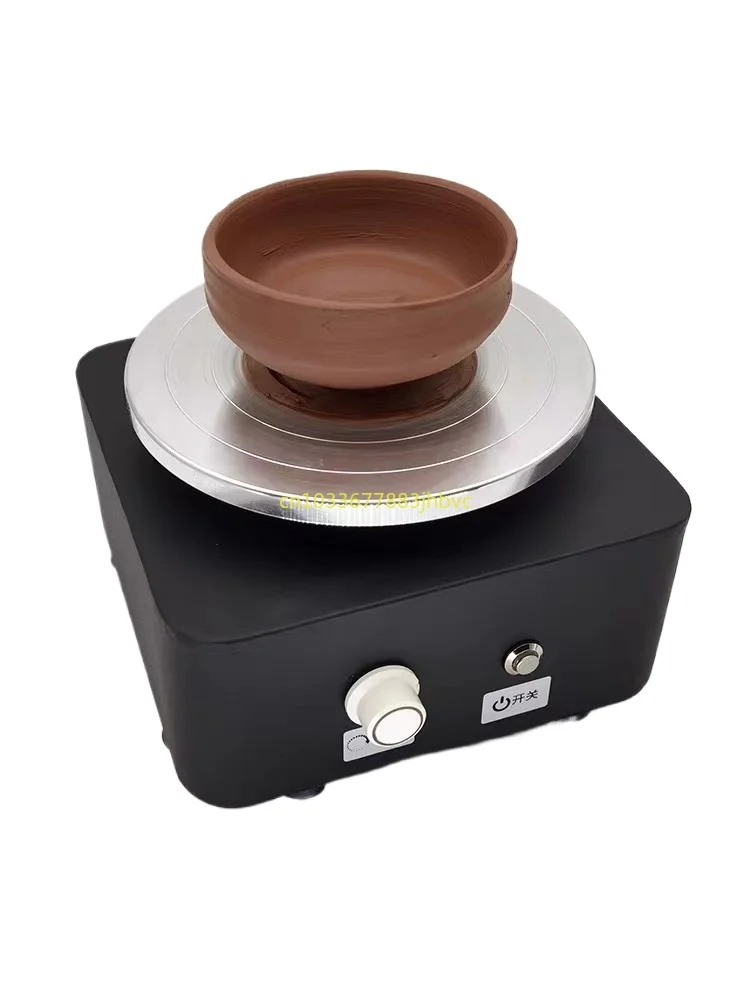 Rechargeable Electric Pottery Wheel Machine For Art Crafts Ceramics Clay Pottery Tools Pottery Turntable 0-160RPM 2000MA