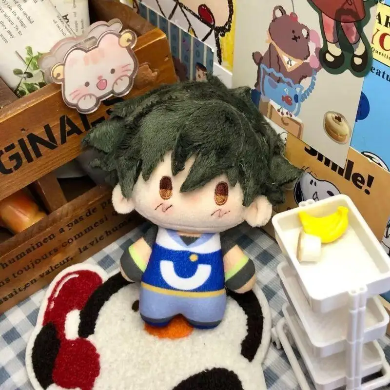 Pokemon Ash Ketchum Standing Posture Q Version Fat Round Body Plush Filling Doll Bedroom Bedside Table Decoration Birthday Gifts