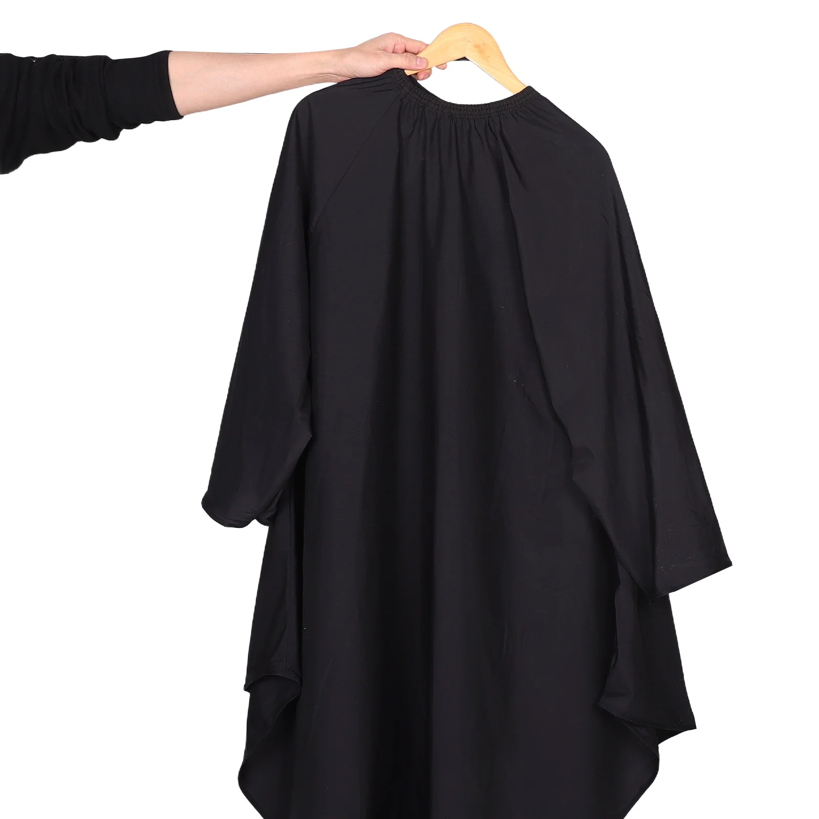 

Barber Cape Haircut Capes for Adults Waterproof Oilresistant Salon Stylist Hairdresser Dye Bib Apron Smock Black Tools