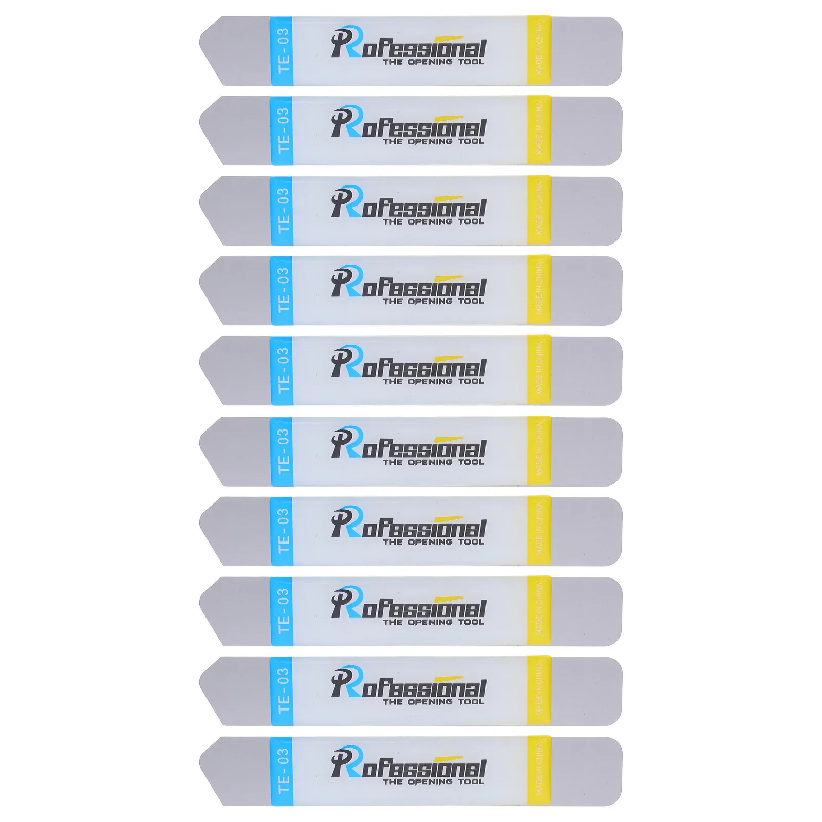 10pcs Phone Repair Tool Kit Stainless Steel Metal Spudger Thin Pry Opening Tool For Mobile Tablet Laptop Disassembly Tools