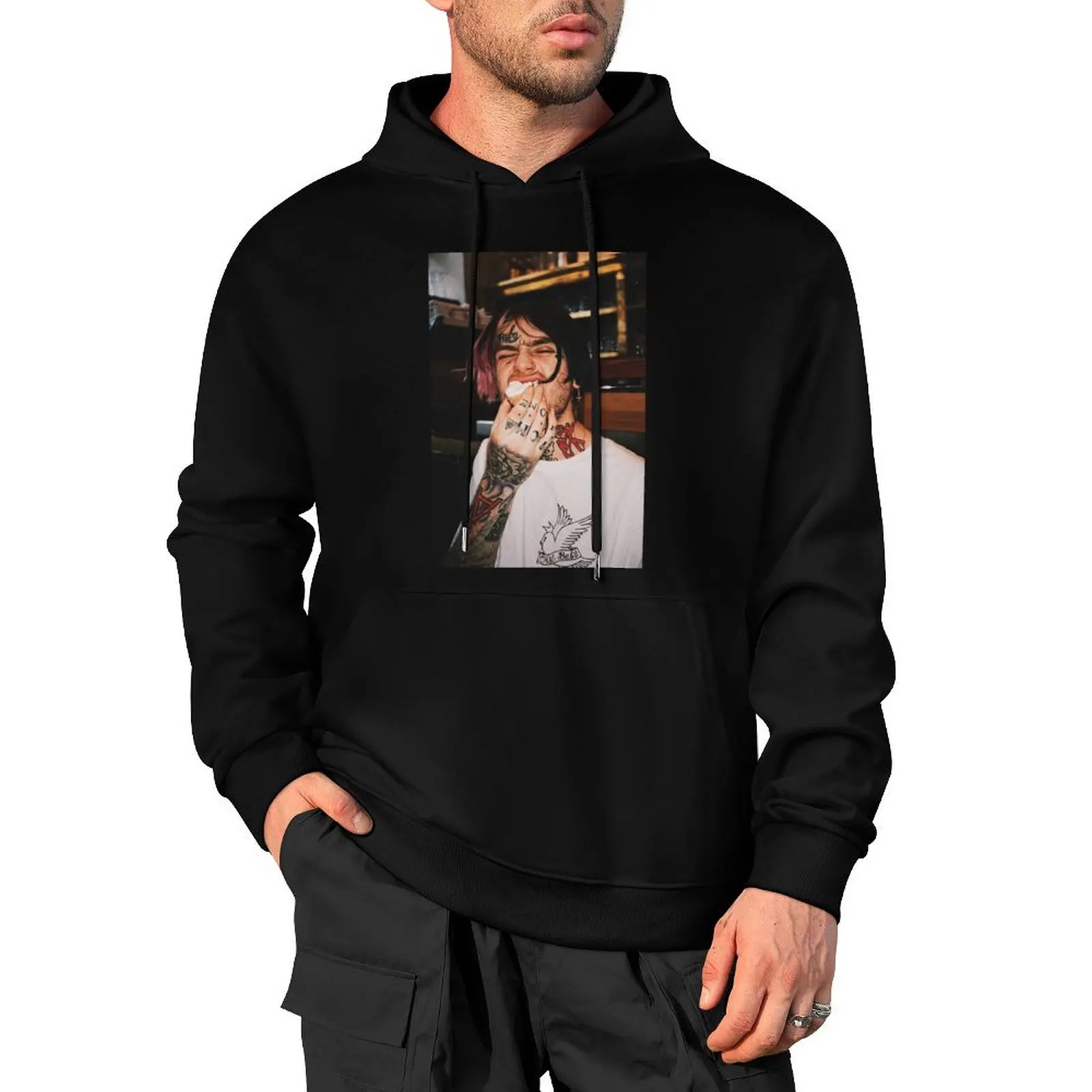 

Lil Peep Pullover Hoodie japanese style men clothes men's coat new in hoodies