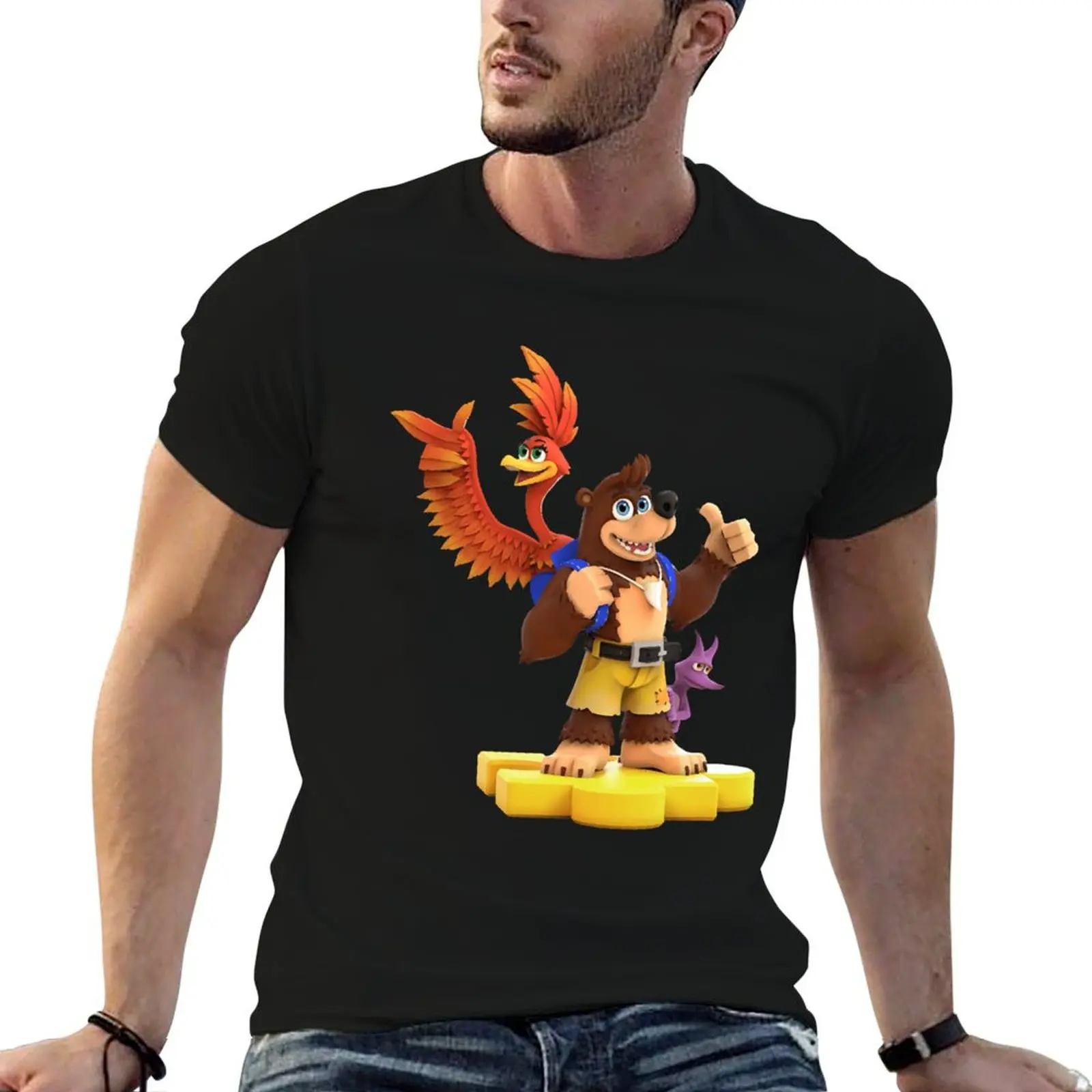 

Banjo, Kazooie and Jinjo too! T-Shirt t shirts for man cotton funny funny t shirts man T-Shirt