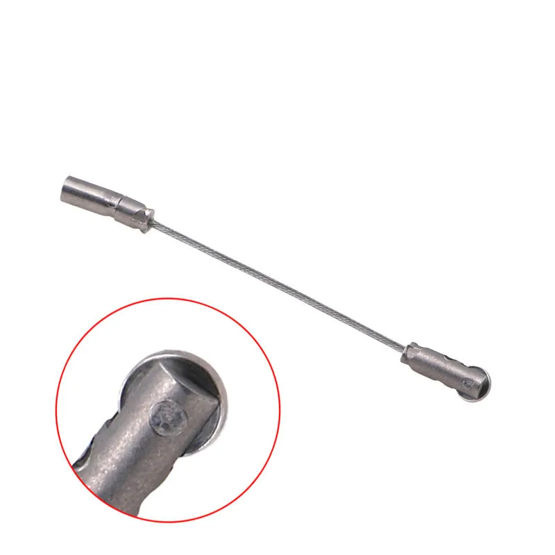 Electrician Automatic Thread Guide Connector Head  Wire Cable Elastic Threader with Wheel for Repair Fast Auxiliary Tools