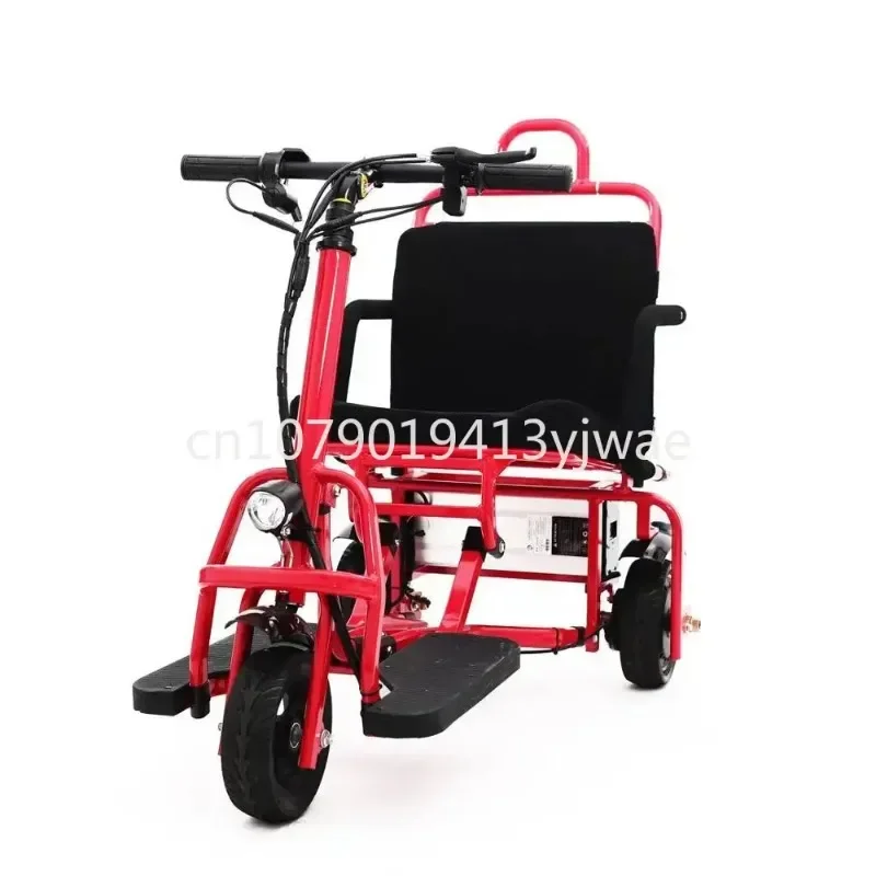 3 Wheel Folding Disabled Electric Tricycle Mobility Scooters