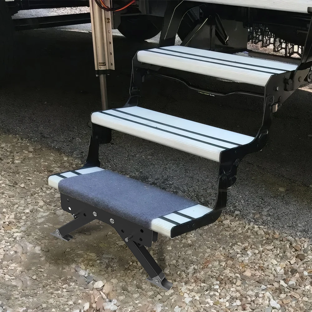 

Heavy Duty RV Support Legs Wear Resist Adjustable Pedal Bracket Multi-Purpose Step Board Support Bracket Camping Car Accessory