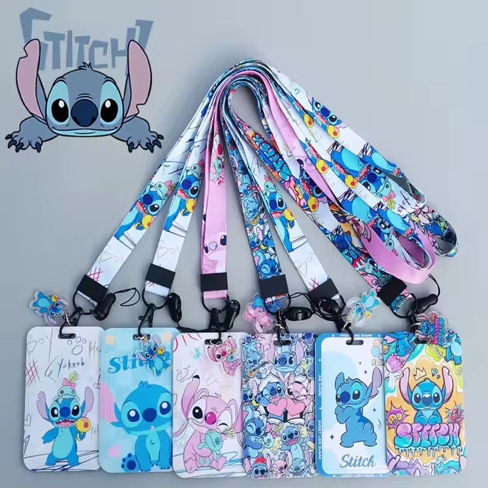 

Cute Alien and Angel Credential Holder Cartoon Lanyards for Key Neck Strap For Card Badge Gym Keychain Keyring Accessories Gifts