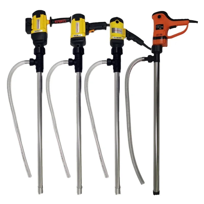 

Portable 3000W Electric Oil Pump with High-Power AC Motor Low-Centrifugal Booster High-Viscosity Resin Barrel Glue Sulfonic Acid