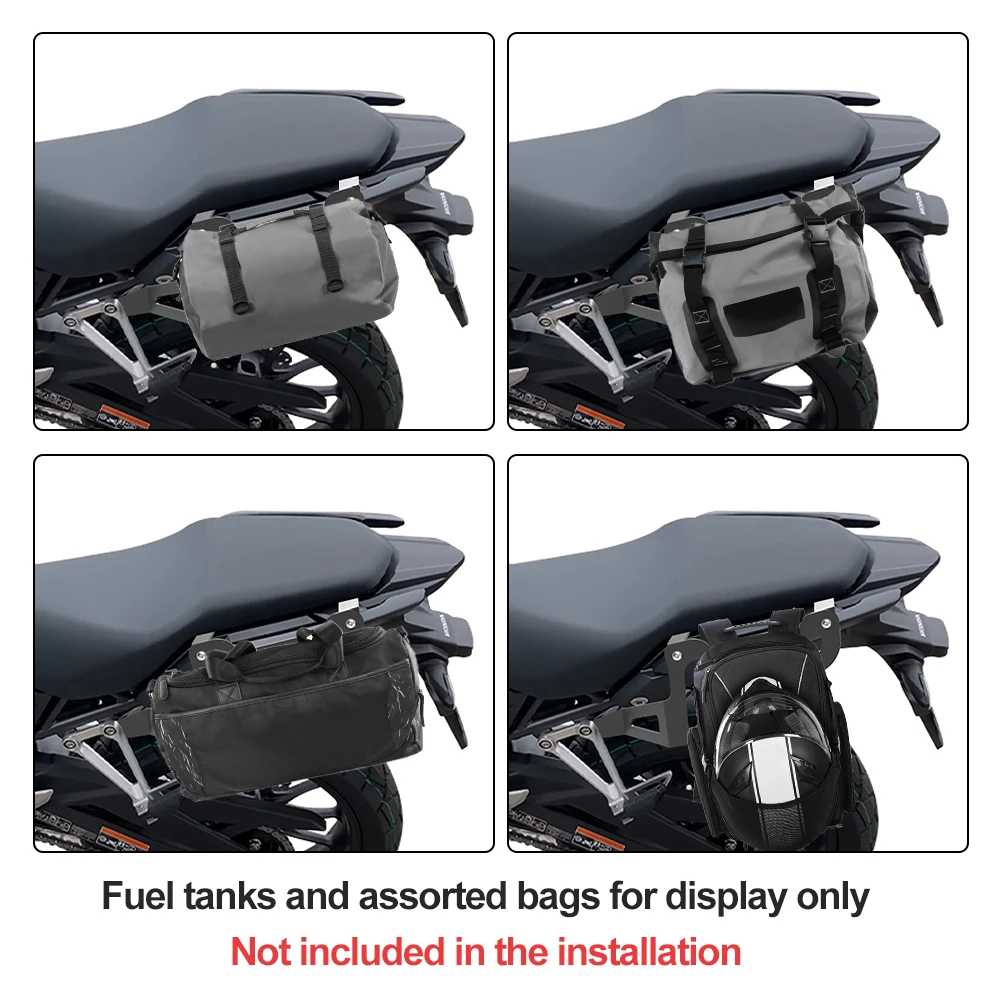 For HONDA CB500X 2019 2020 2021 2022 2023 Motorcycle Side Luggage Racks Saddlebag Support Bar Mount Bracket Side Pannier Racks