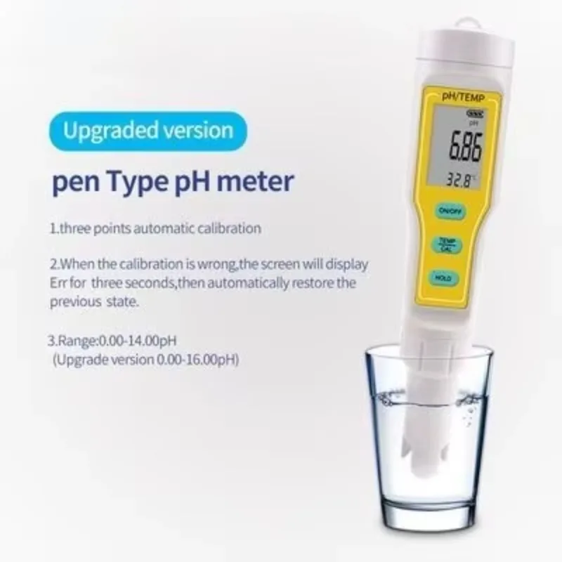 

TOOL Portable Ph-03 Pen High-precision PH Water Quality Test Pen Fish Tank Aquarium Detector Measurement