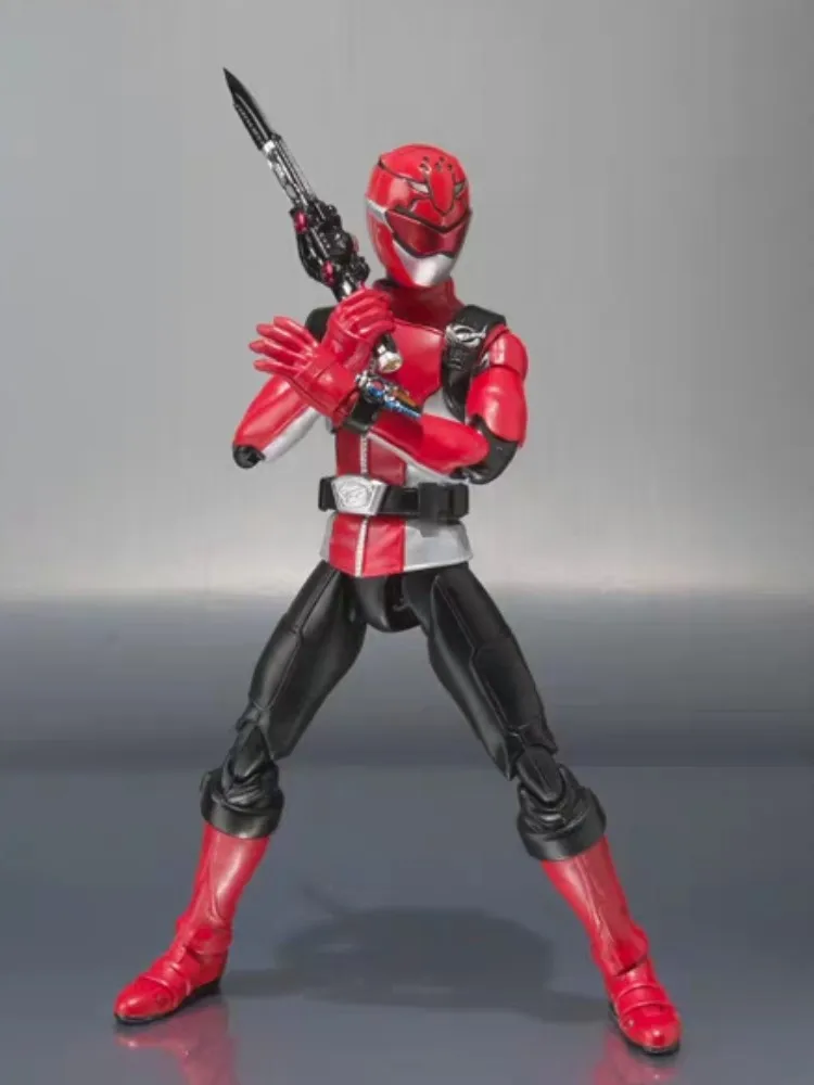 Bandai Stock SHF Special Duty Team Special Duty Red Buster Figuart Model