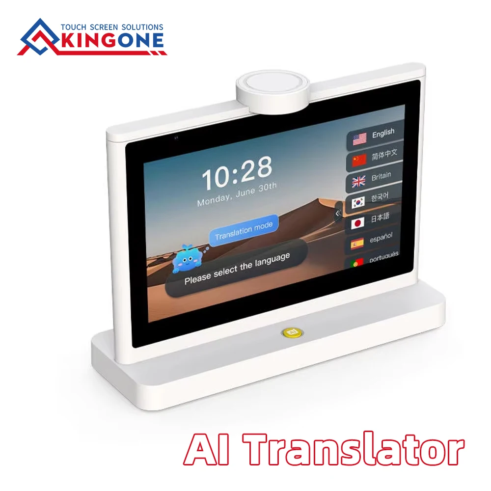 Language Translator 10.1 Inch Dual Screen IPS Touch OS 4G WiFi Face to Face Voice Translation Machine