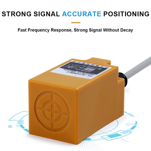 Imagen 2 del producto Sensor de proximidad inductivo de interruptor cuadrado de detección de metales sensible a la distancia de 20 mm TL-N20M