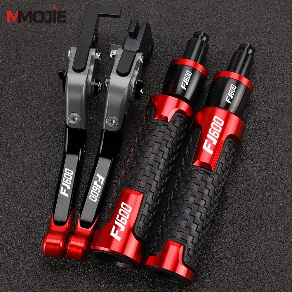 

Motorcycle FOR YAMAHA FJ600 FJ 600 1984-1998 1985 1986 1987 Foldable Brake Clutch Levers 7/8'' 22mm Handlebar Handle Grips Ends