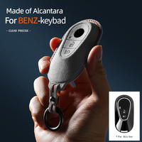 For Mercedes Benz Glc 300L Glc 260L C260L C20 Class Car Key Case Protectors Accessories Keychain Cover Shell 2020 2022 2023 2021