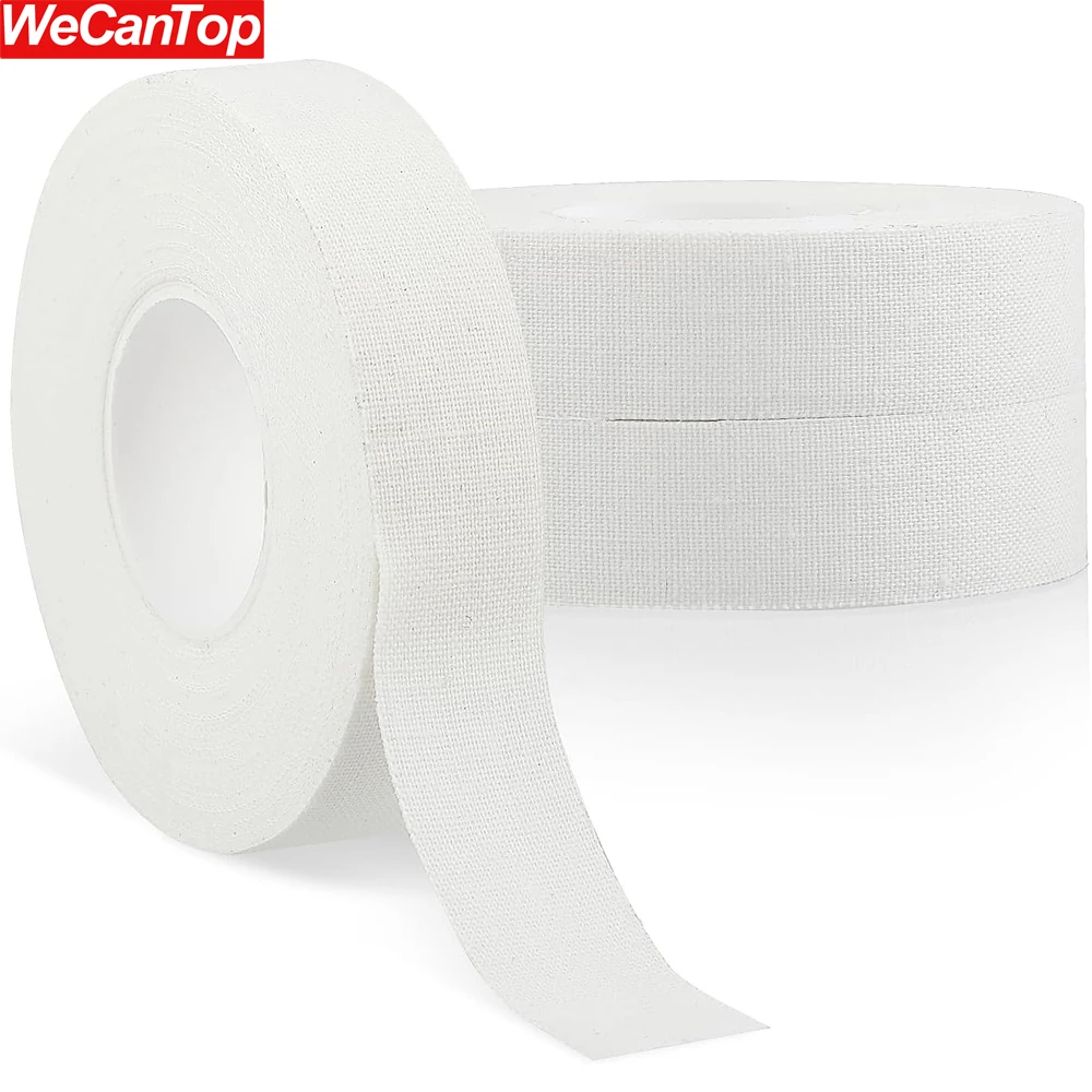 2Roll White Athletic Finger Tape ArmTape - Foot Tape - No Sticky Residue & Easy to Tear for Rock Climbing,Grappling,Martial Arts