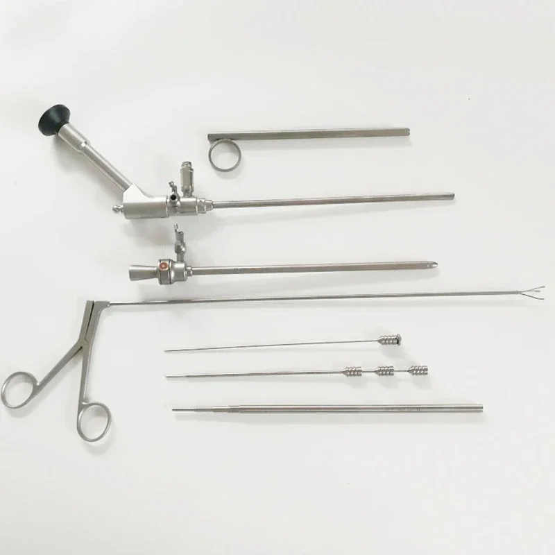 PCNL Rigid Nephroscope Set Medical Percutaneous nephrolithotomy PNL พื้นฐานของเครื่องมือผ่าตัด